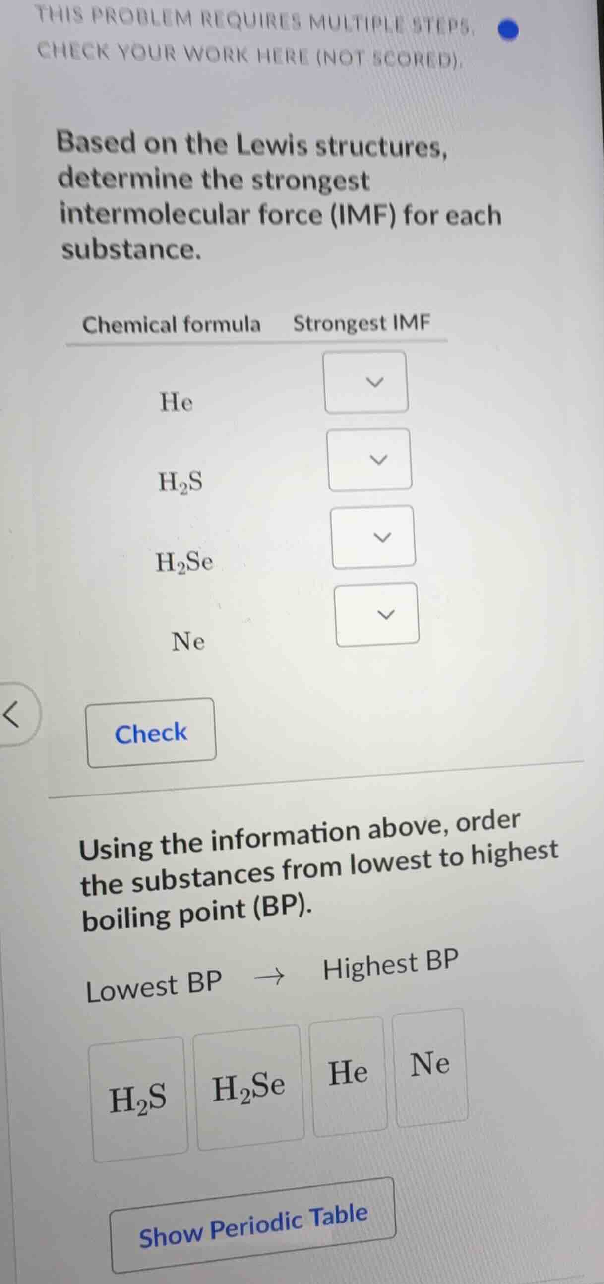 this problem requires multiple steps, check your work here (not scored)…