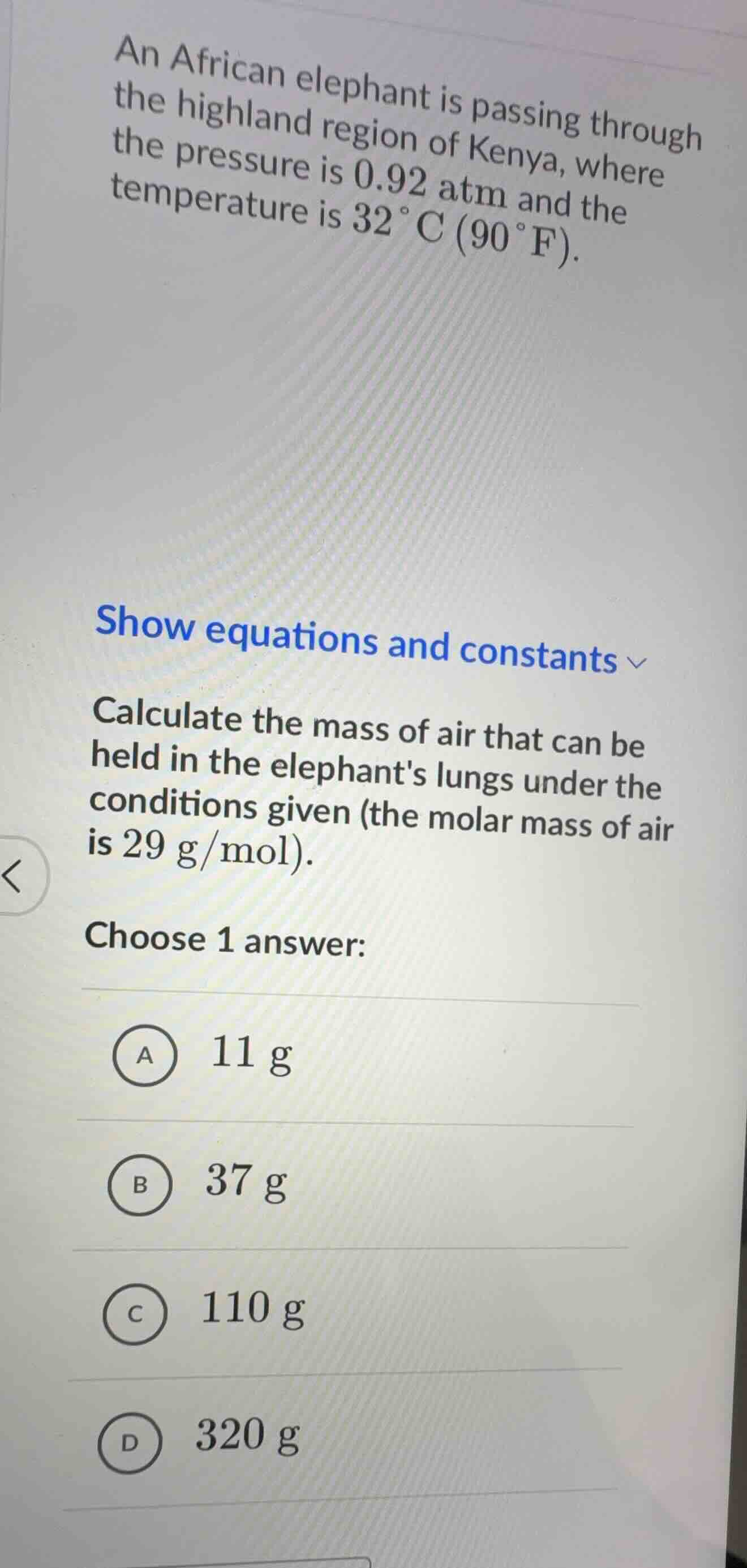 an african elephant is passing through the highland region of kenya, wh…
