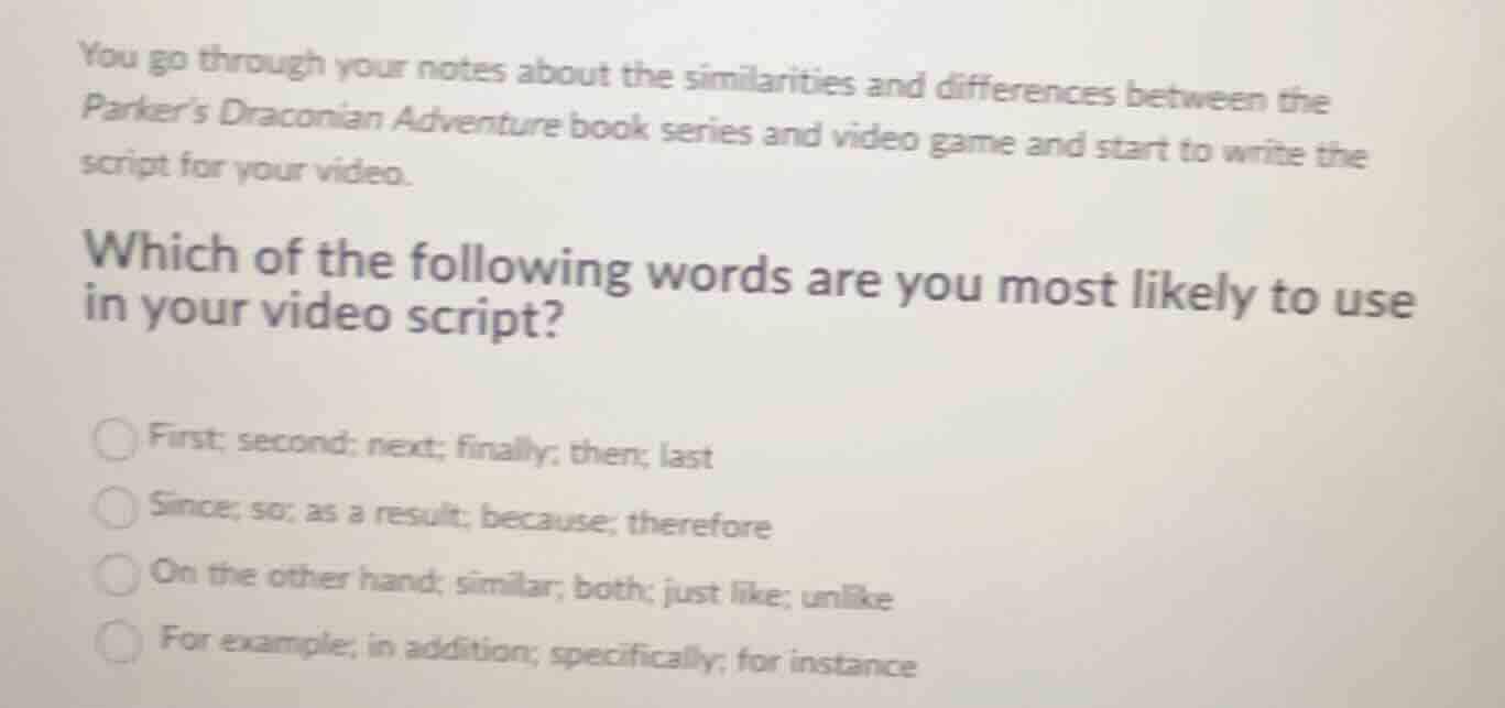 you go through your notes about the similarities and differences betwee…