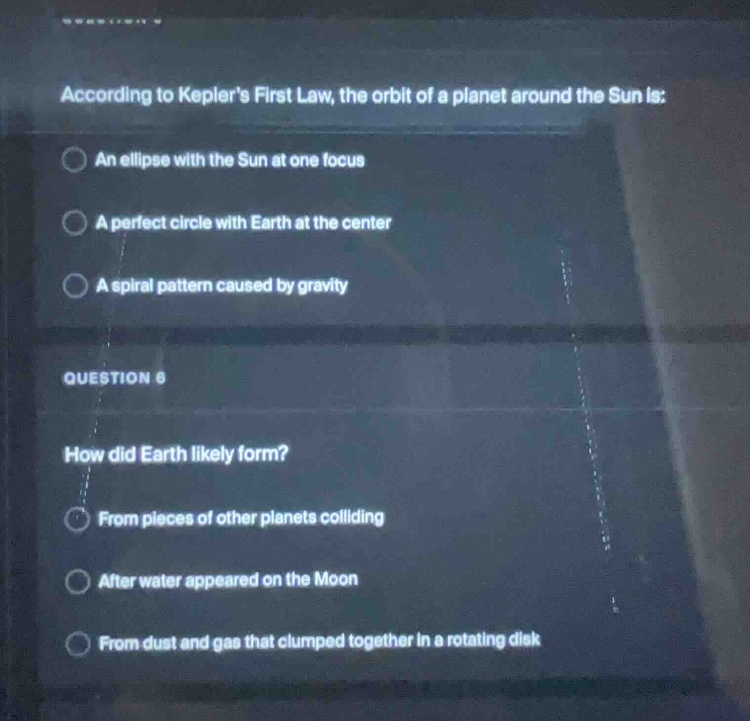 according to keplers first law, the orbit of a planet around the sun is…