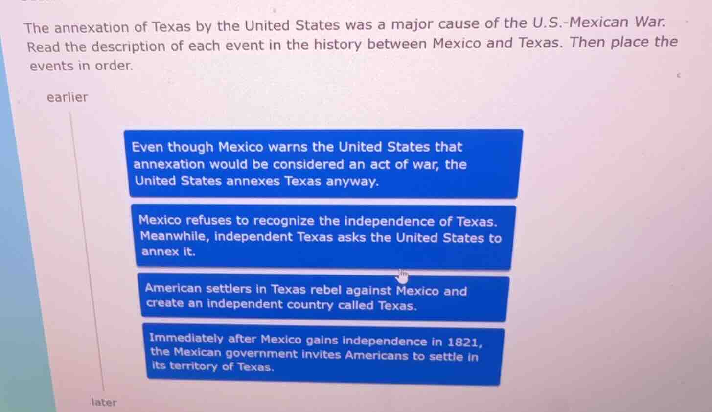 the annexation of texas by the united states was a major cause of the u…