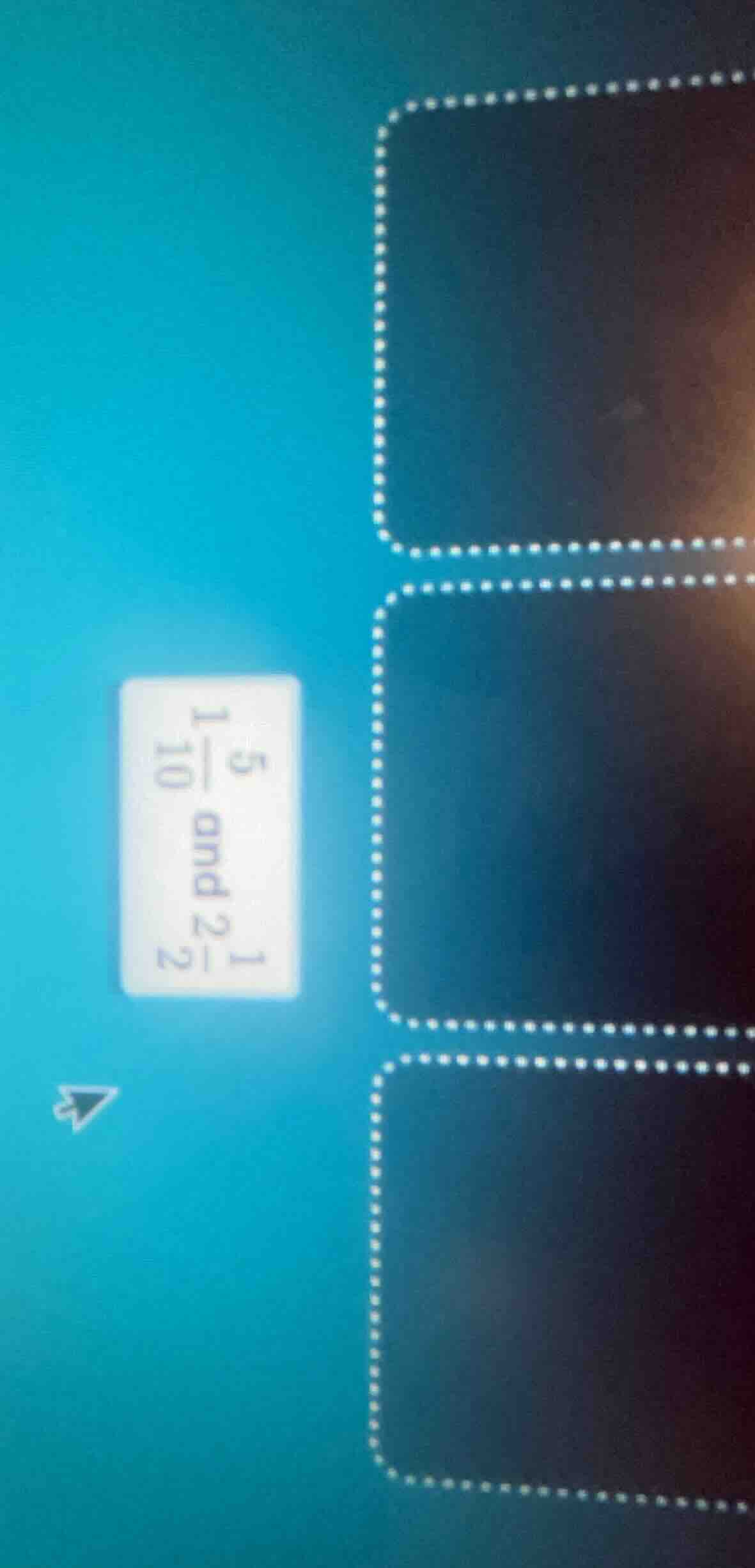 1\\frac{5}{10} and 2\\frac{1}{2}