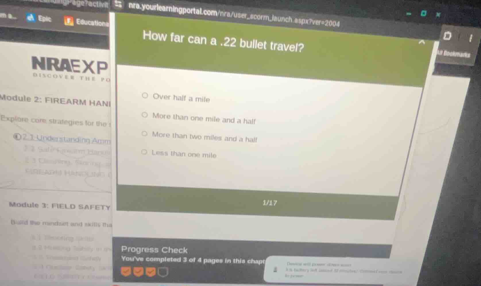 how far can a .22 bullet travel? over half a mile more than one mile an…