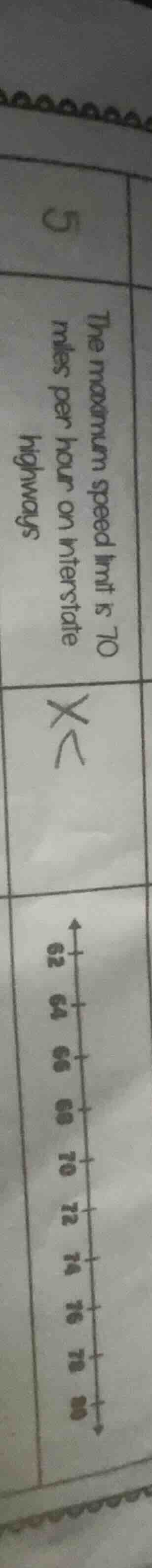 5\ the maximum speed limit is 70 miles per hour on interstate highways\…