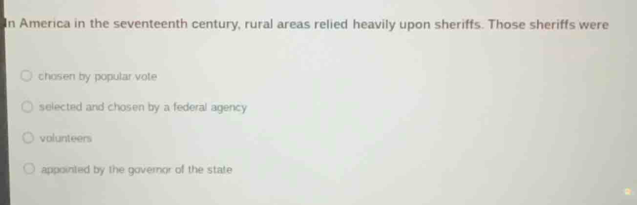 in america in the seventeenth century, rural areas relied heavily upon …