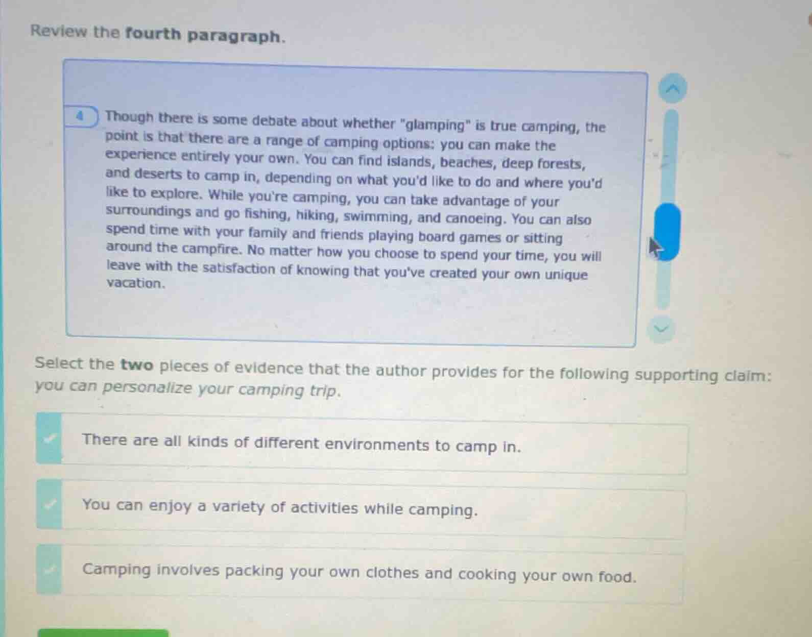 review the fourth paragraph. 4 though there is some debate about whethe…