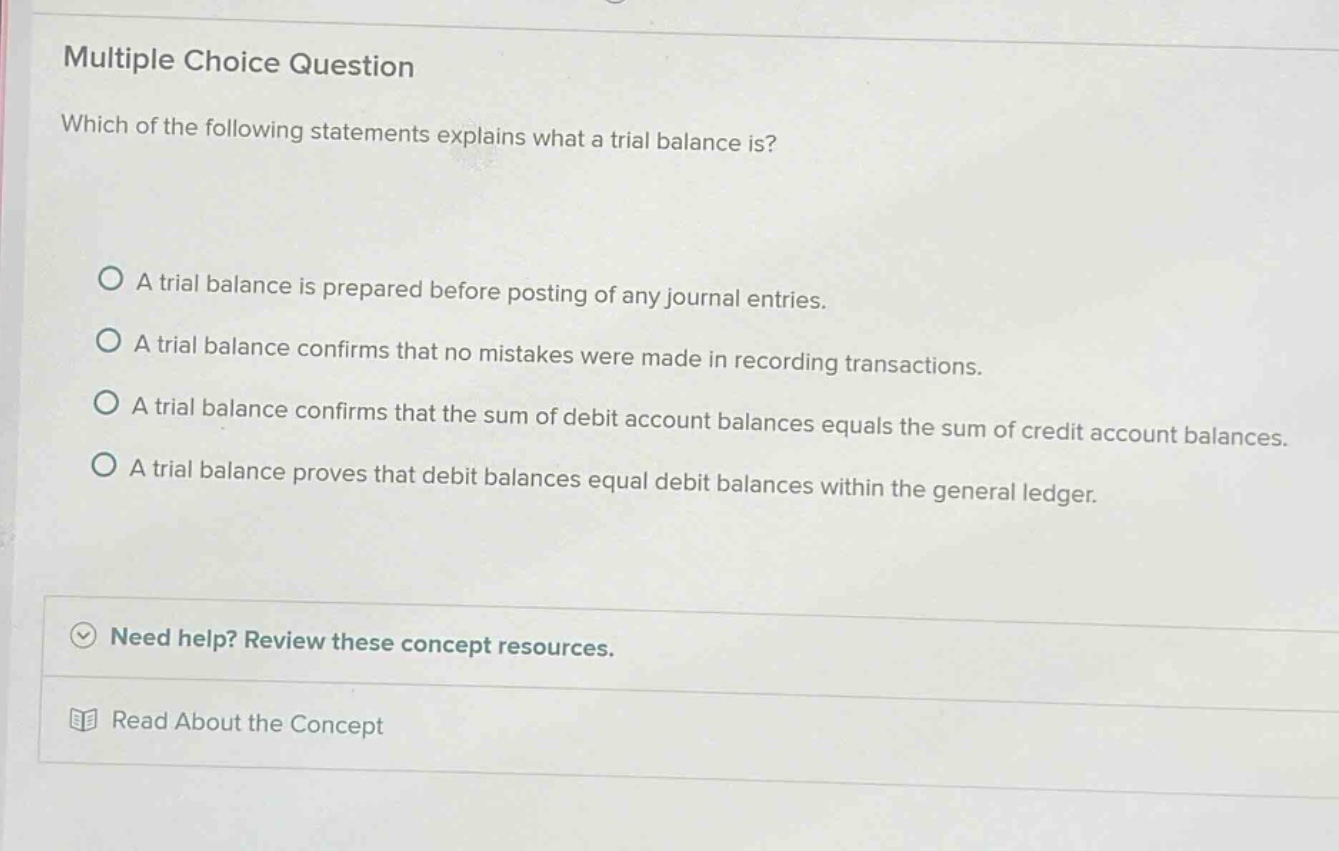 multiple choice question which of the following statements explains wha…