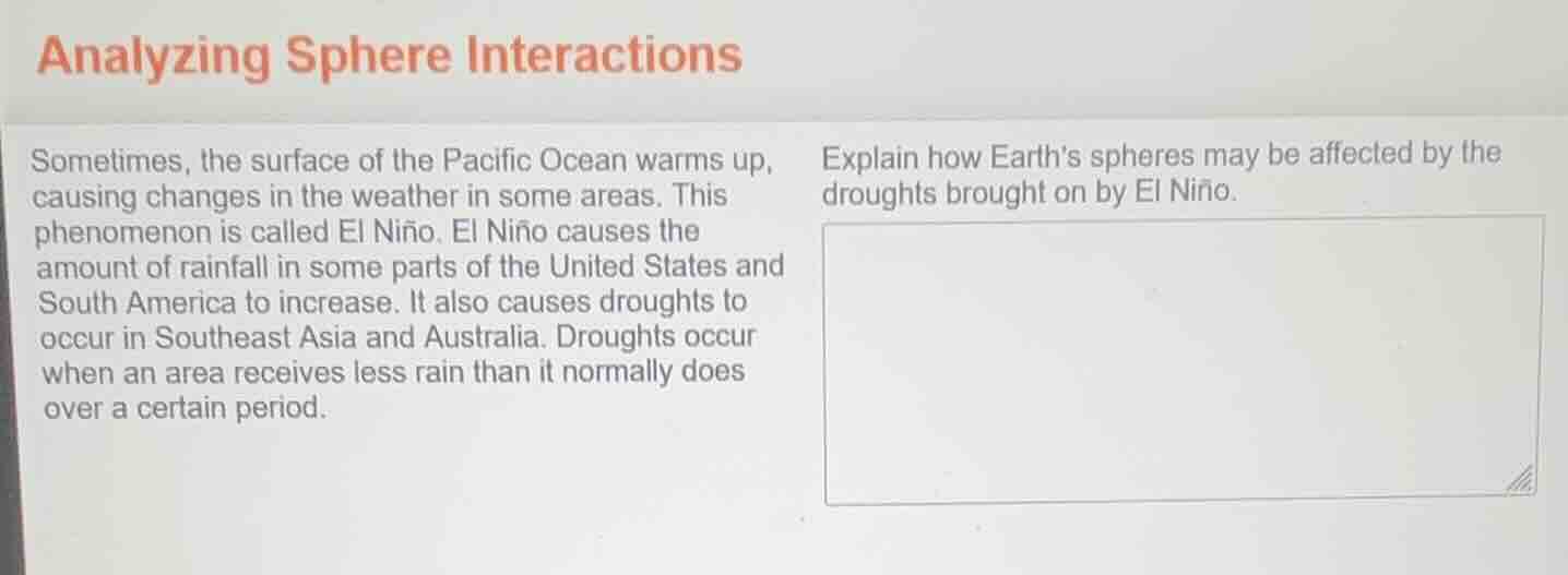 analyzing sphere interactions sometimes, the surface of the pacific oce…