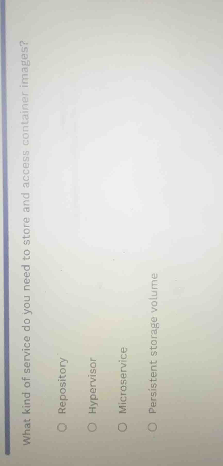 what kind of service do you need to store and access container images? …
