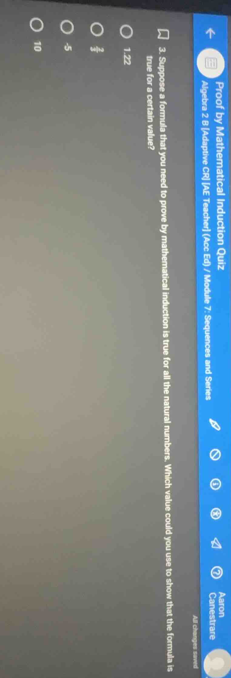 3. suppose a formula that you need to prove by mathematical induction i…