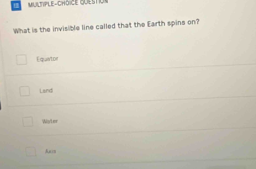 multiple-choice question what is the invisible line called that the ear…