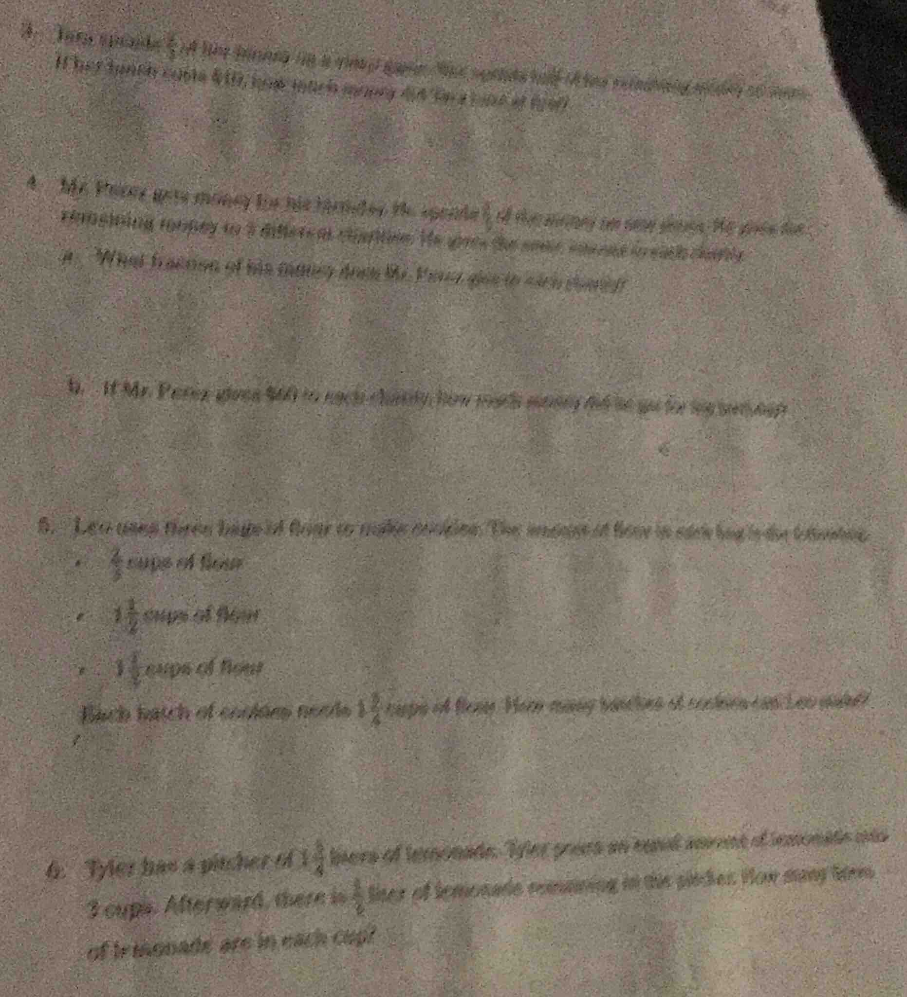 3. tans spends \\(\\frac{2}{5}\\) of her earnings on a phone game. she …