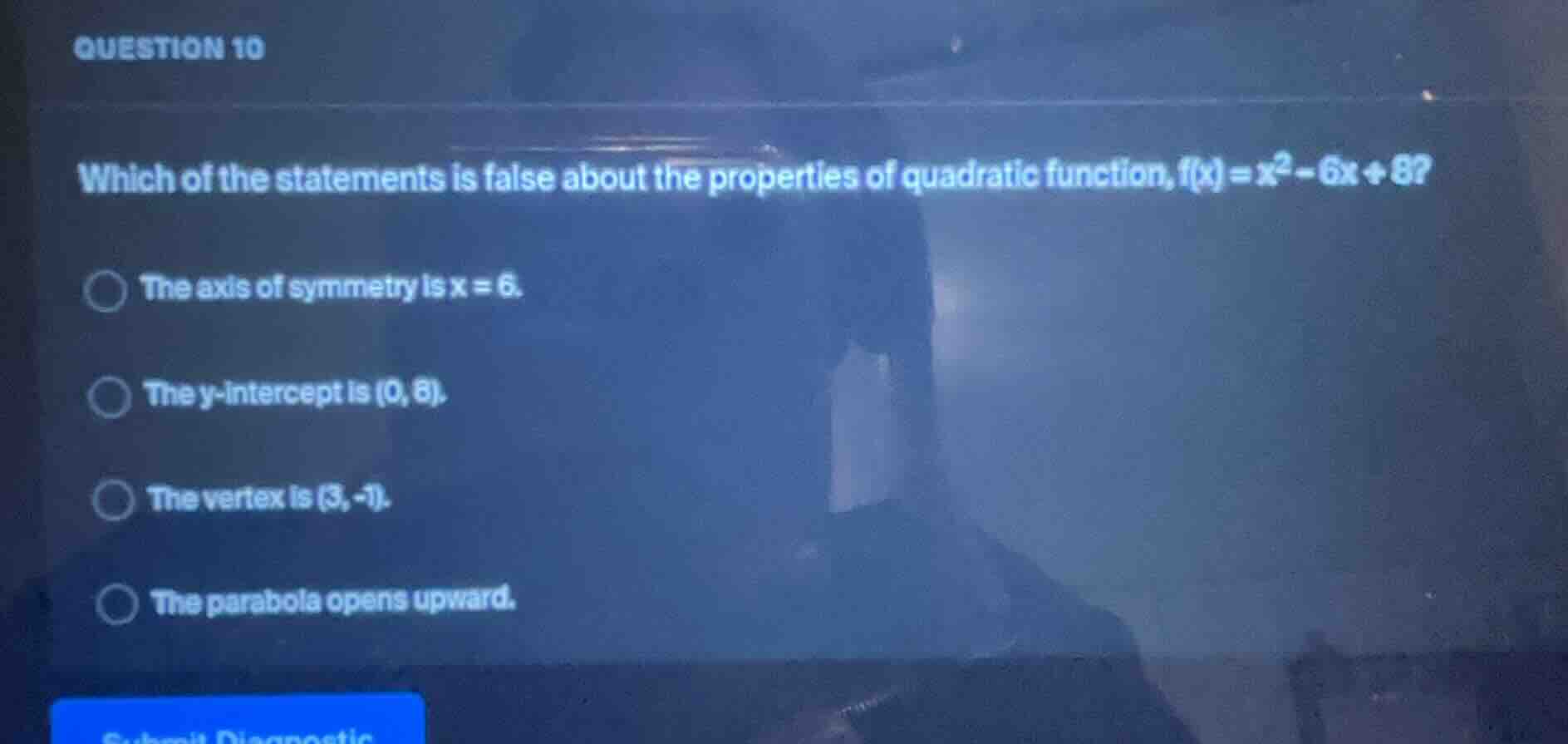 question 10 which of the statements is false about the properties of qu…