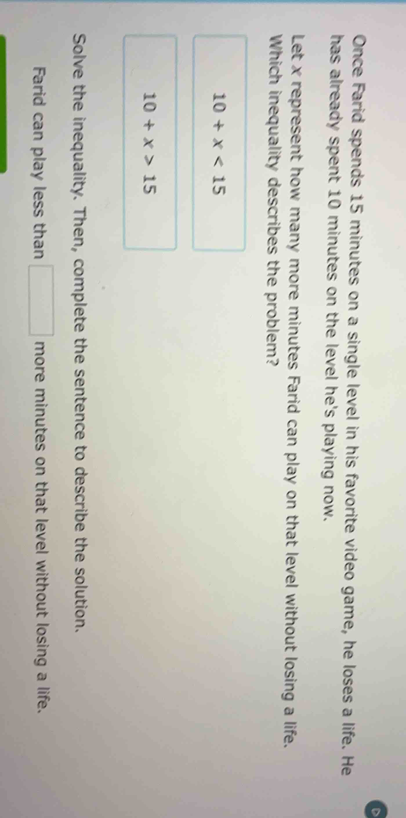 once farid spends 15 minutes on a single level in his favorite video ga…