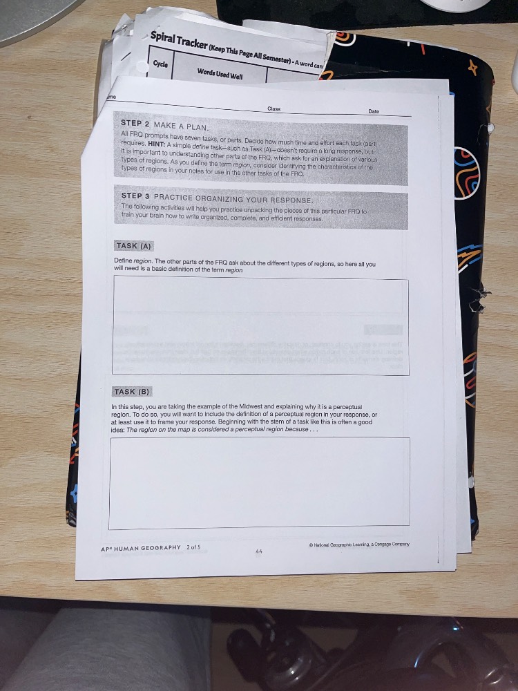 class date step 2 make a plan. all frq prompts have seven tasks, or par…