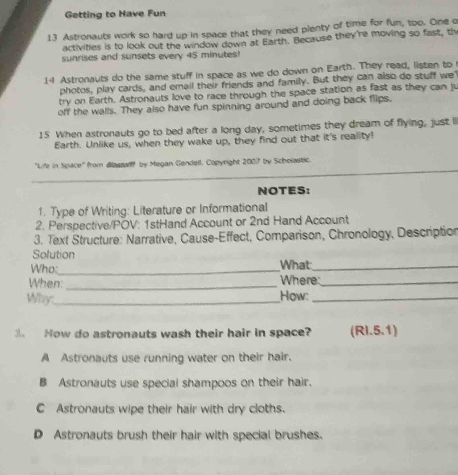 getting to have fun 13 astronauts work so hard up in space that they ne…