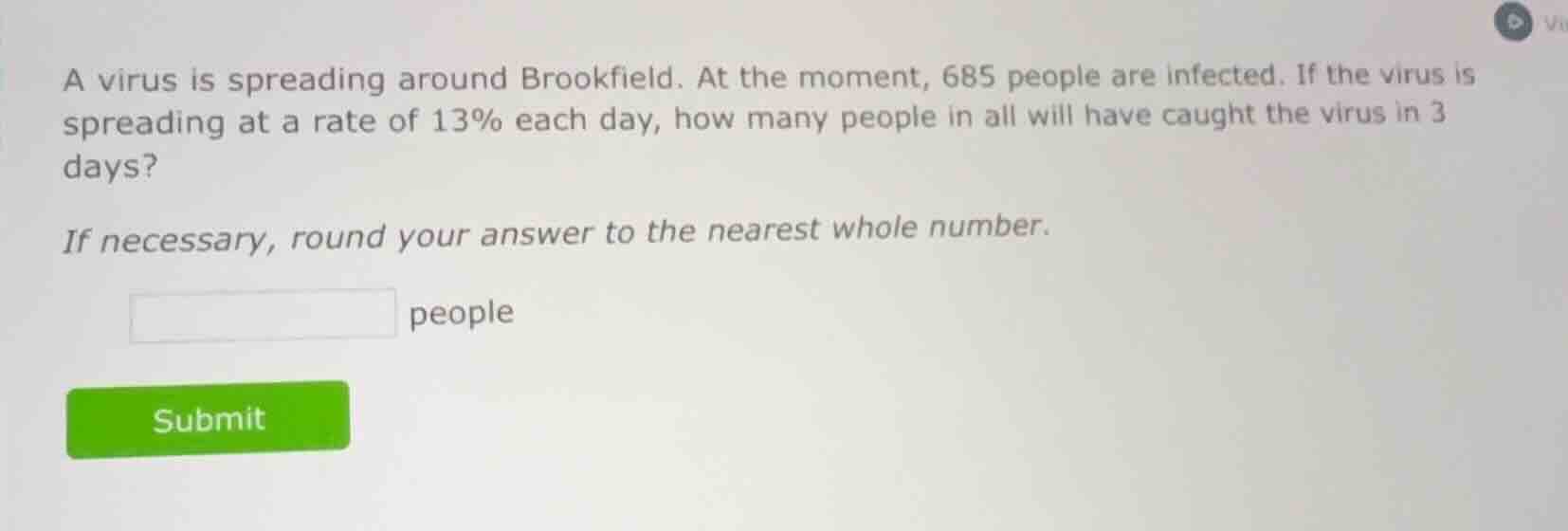 a virus is spreading around brookfield. at the moment, 685 people are i…