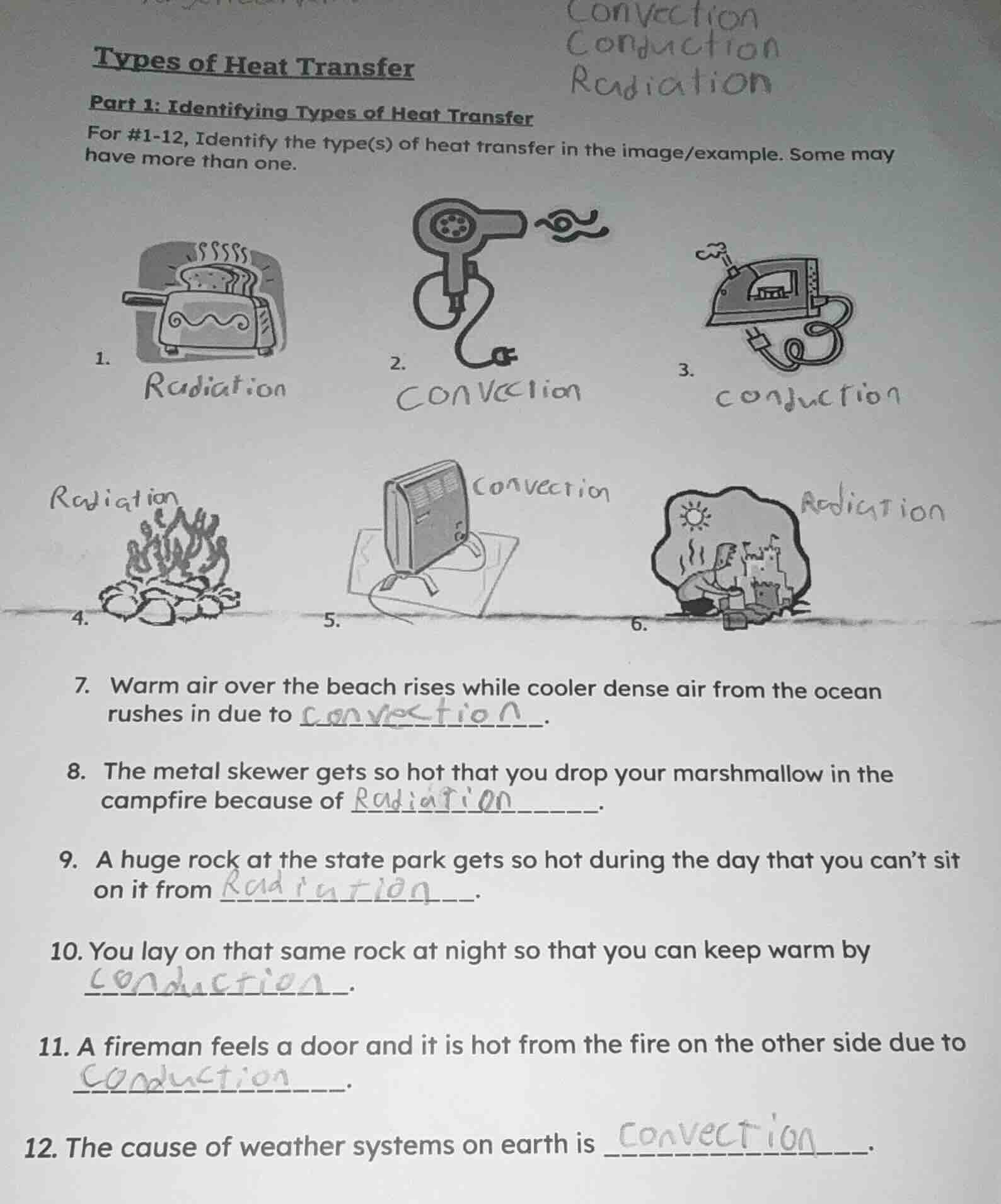 types of heat transfer part 1: identifying types of heat transfer for #…