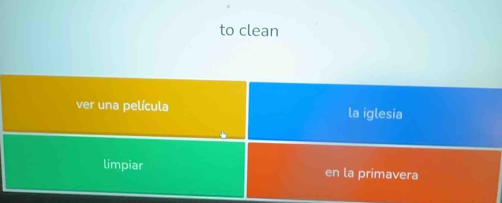 to clean ver una película la iglesia limpiar en la primavera