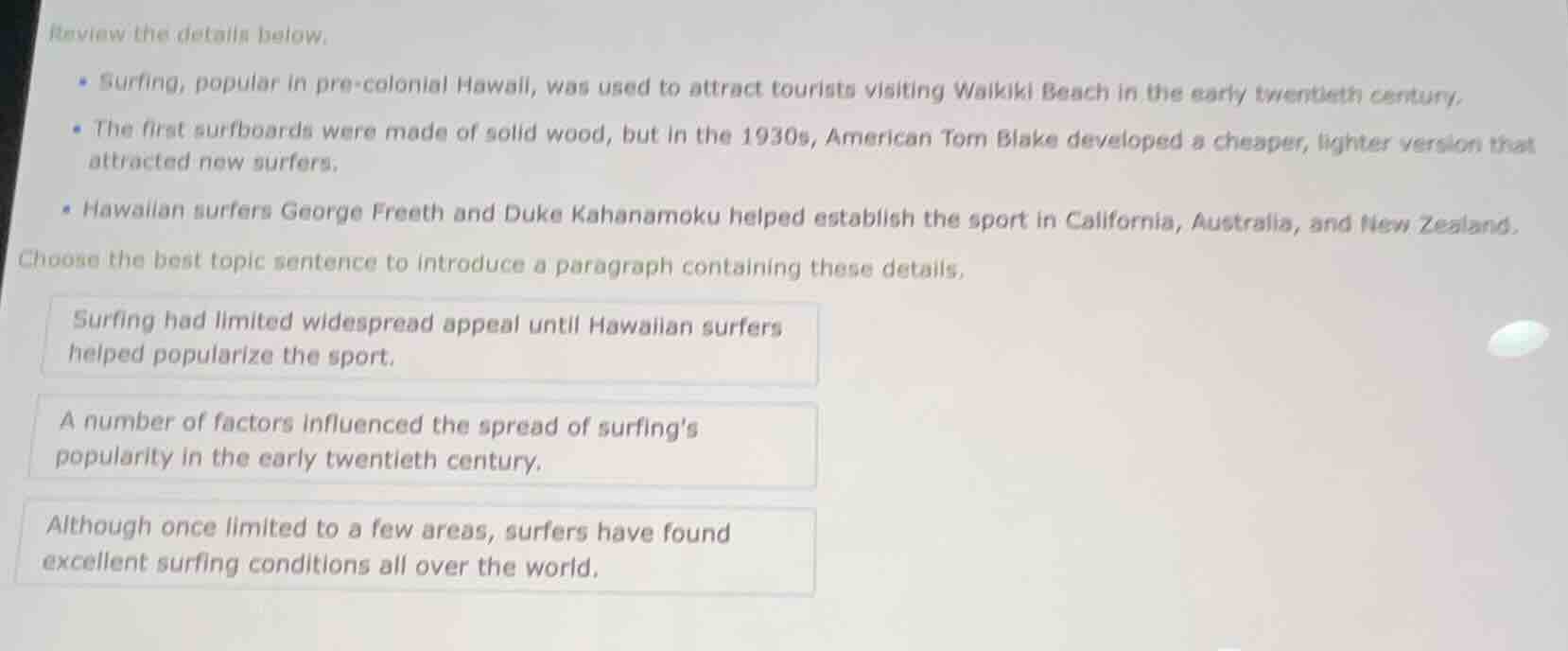 review the details below. - surfing, popular in pre - colonial hawaii, …