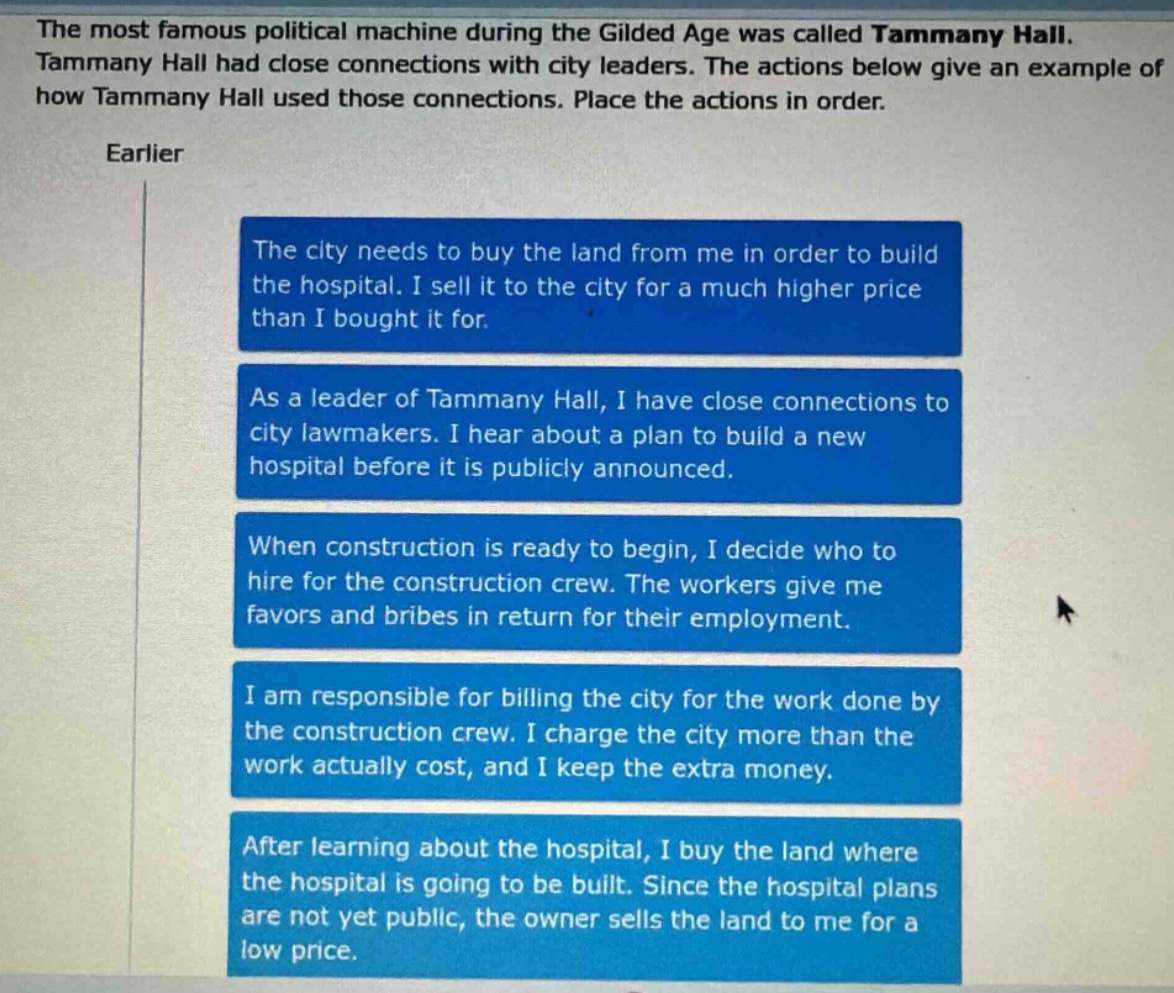 the most famous political machine during the gilded age was called tamm…