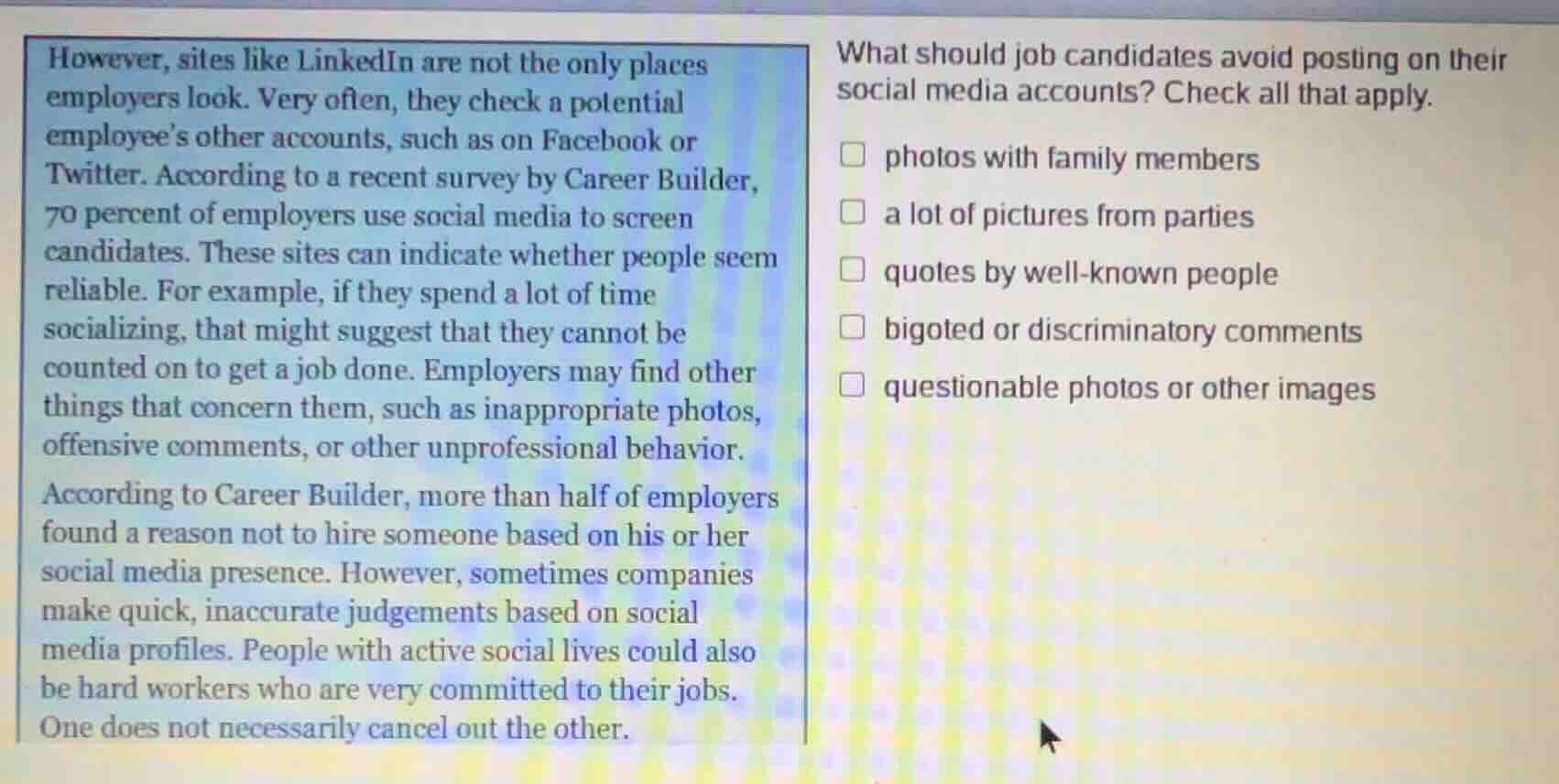 however, sites like linkedin are not the only places employers look. ve…