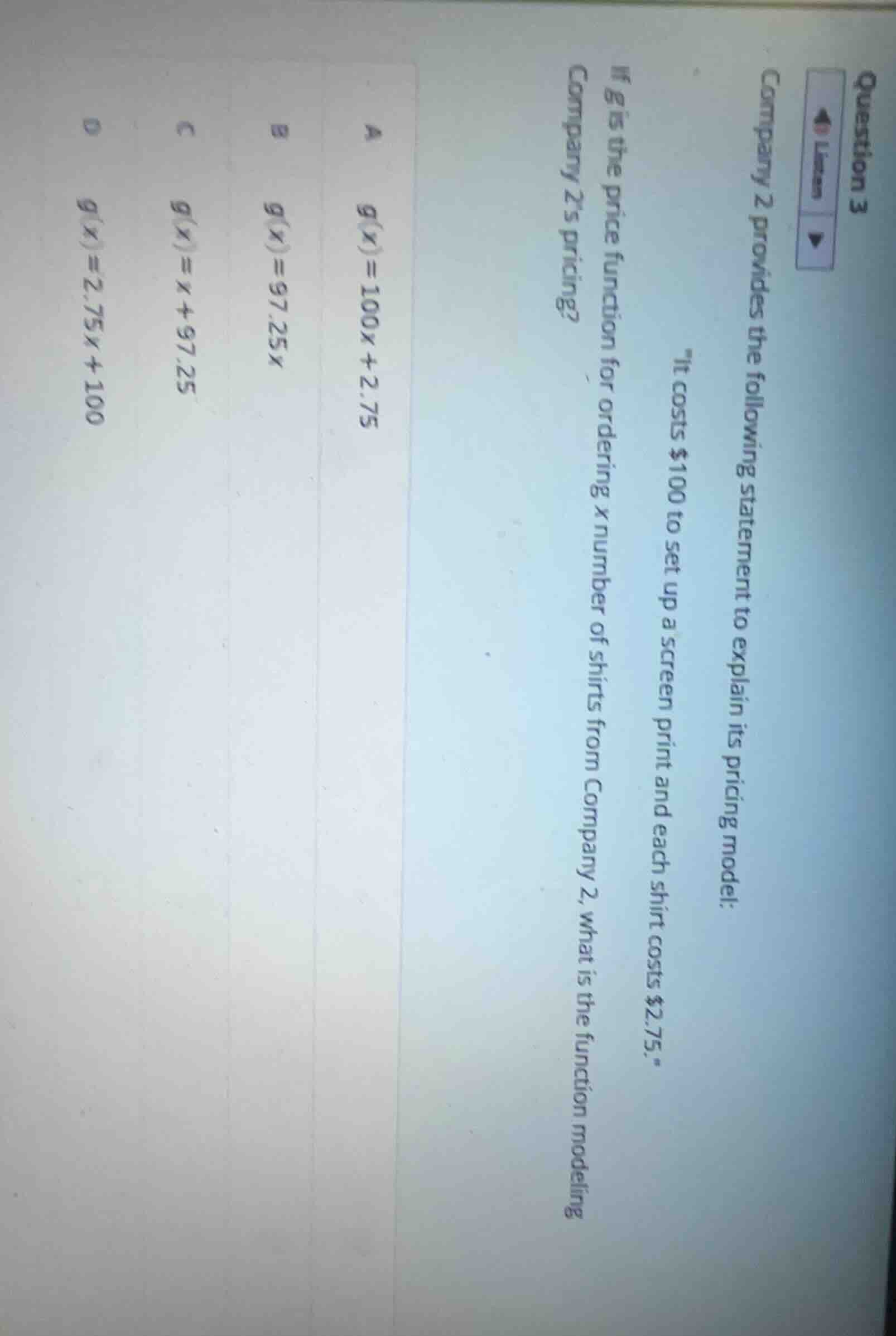 question 3 company 2 provides the following statement to explain its pr…