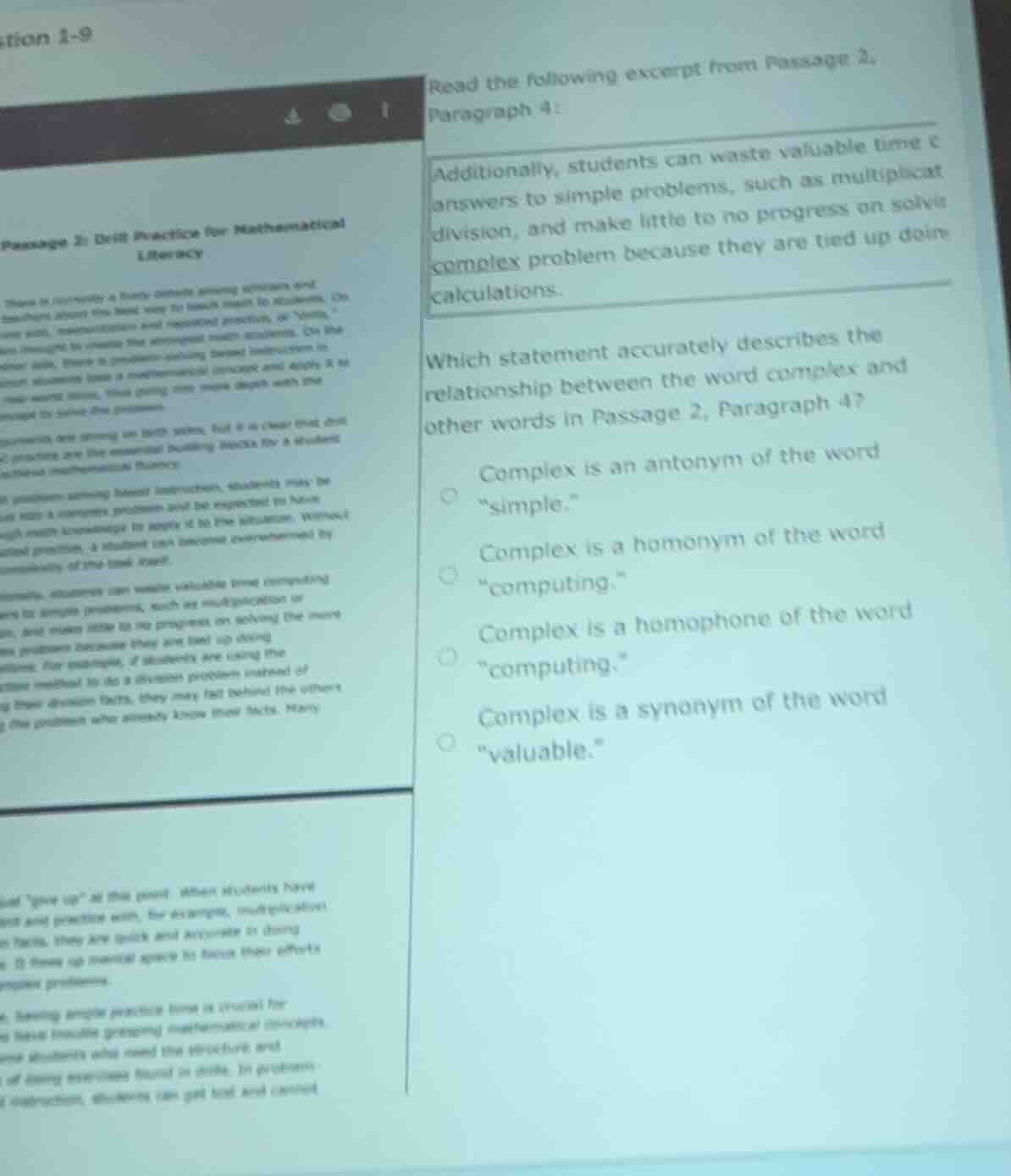read the following excerpt from passage 2, paragraph 4: additionally, s…