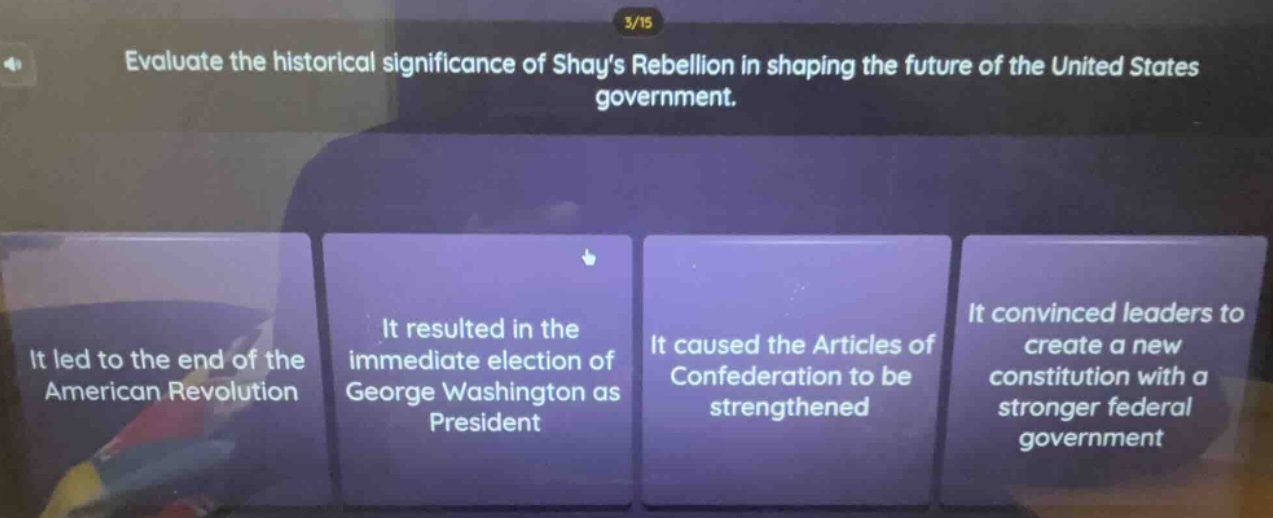 evaluate the historical significance of shays rebellion in shaping the …