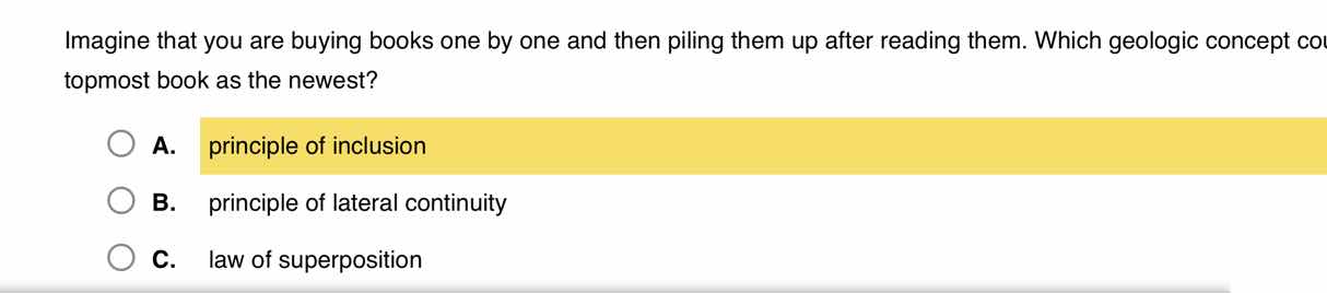 imagine that you are buying books one by one and then piling them up af…