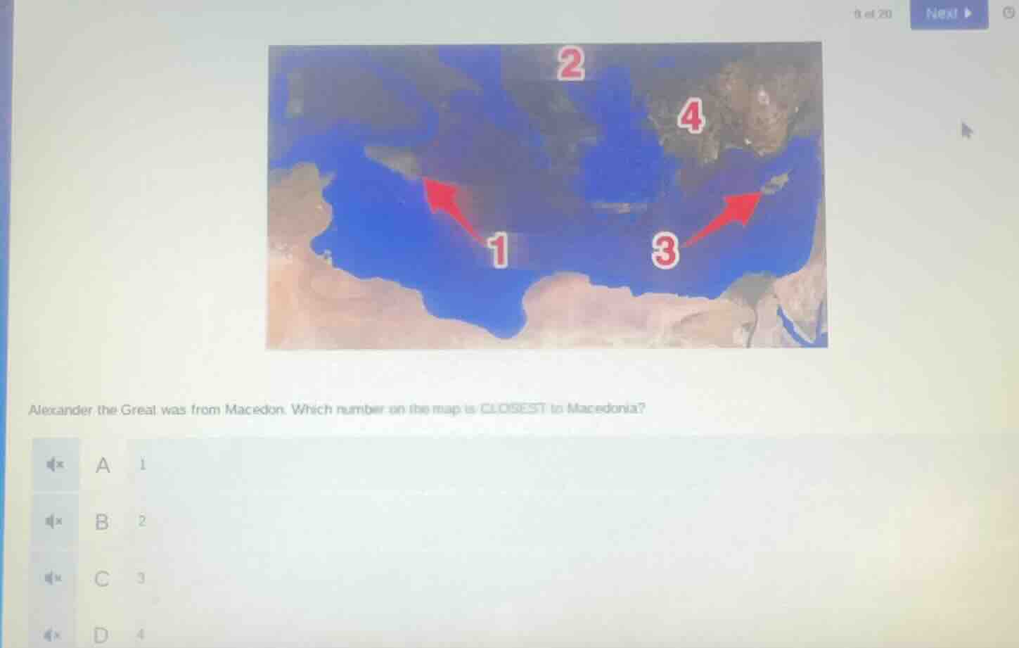 alexander the great was from macedon. which number on the map is closes…