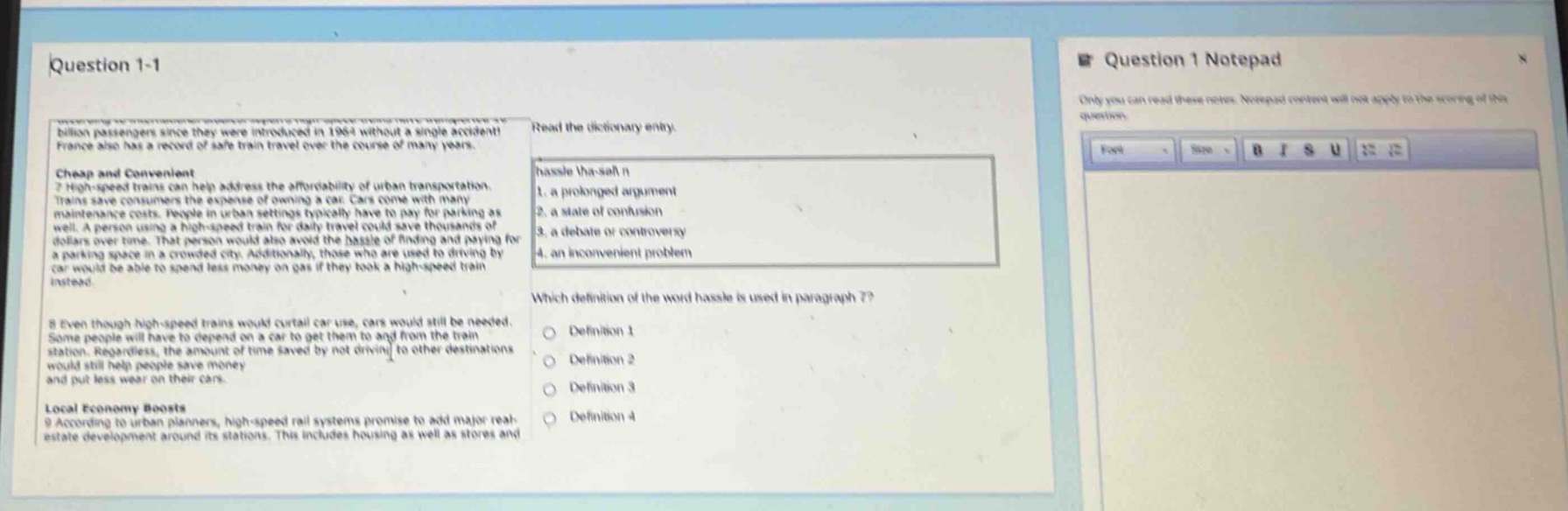question 1-1 billion passengers since they were introduced in 1964 with…