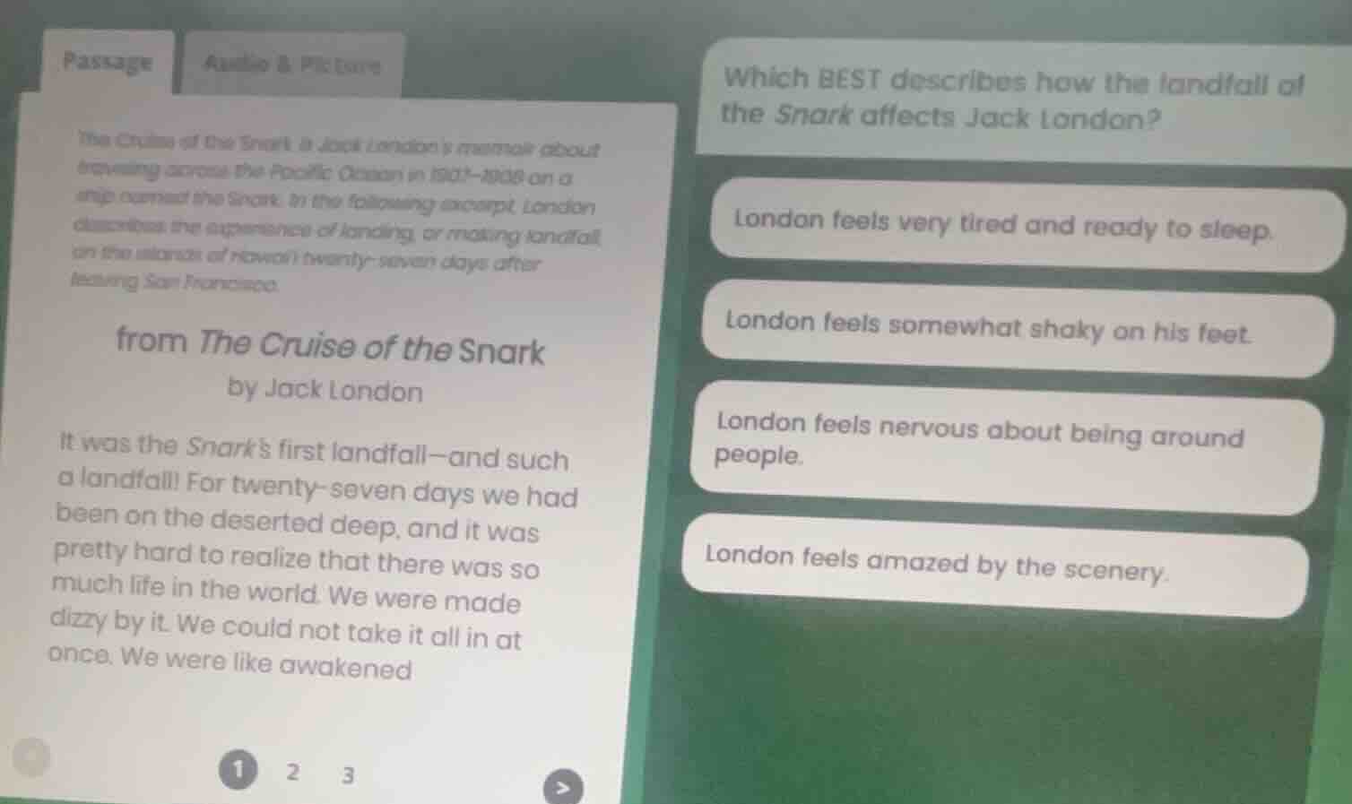 passage audio & picture the cruise of the snark is jack london’s memoir…