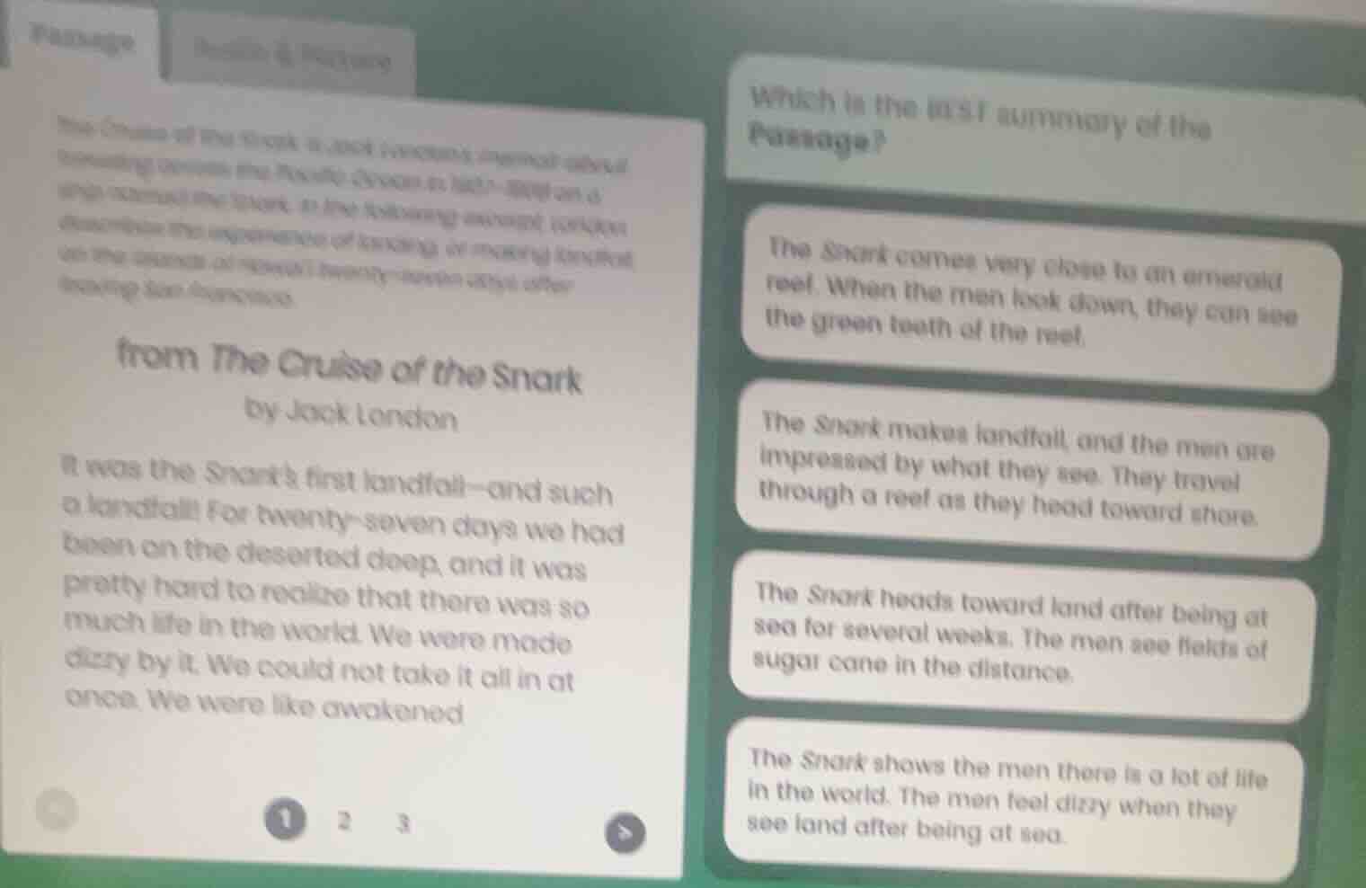 passage the cruise of the snark is jack london’s account about cruising…