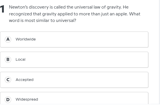 1 newtons discovery is called the universal law of gravity. he recogniz…