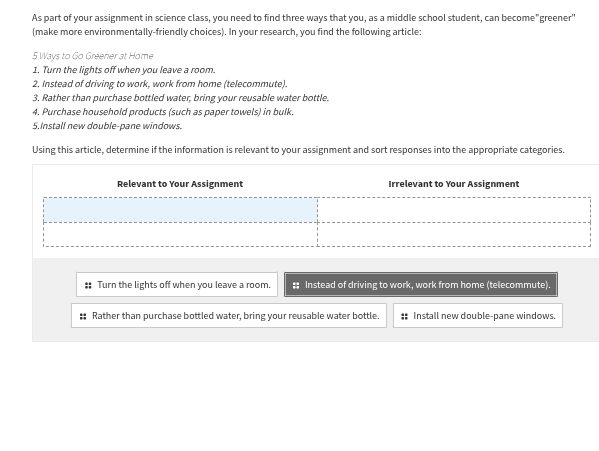 as part of your assignment in science class, you need to find three way…