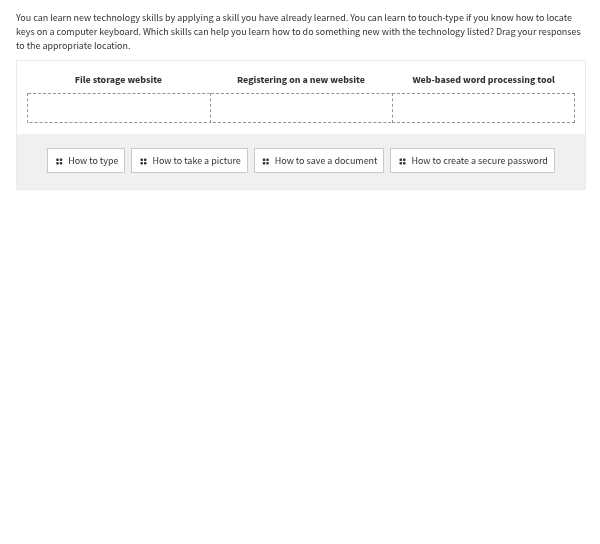 you can learn new technology skills by applying a skill you have alread…