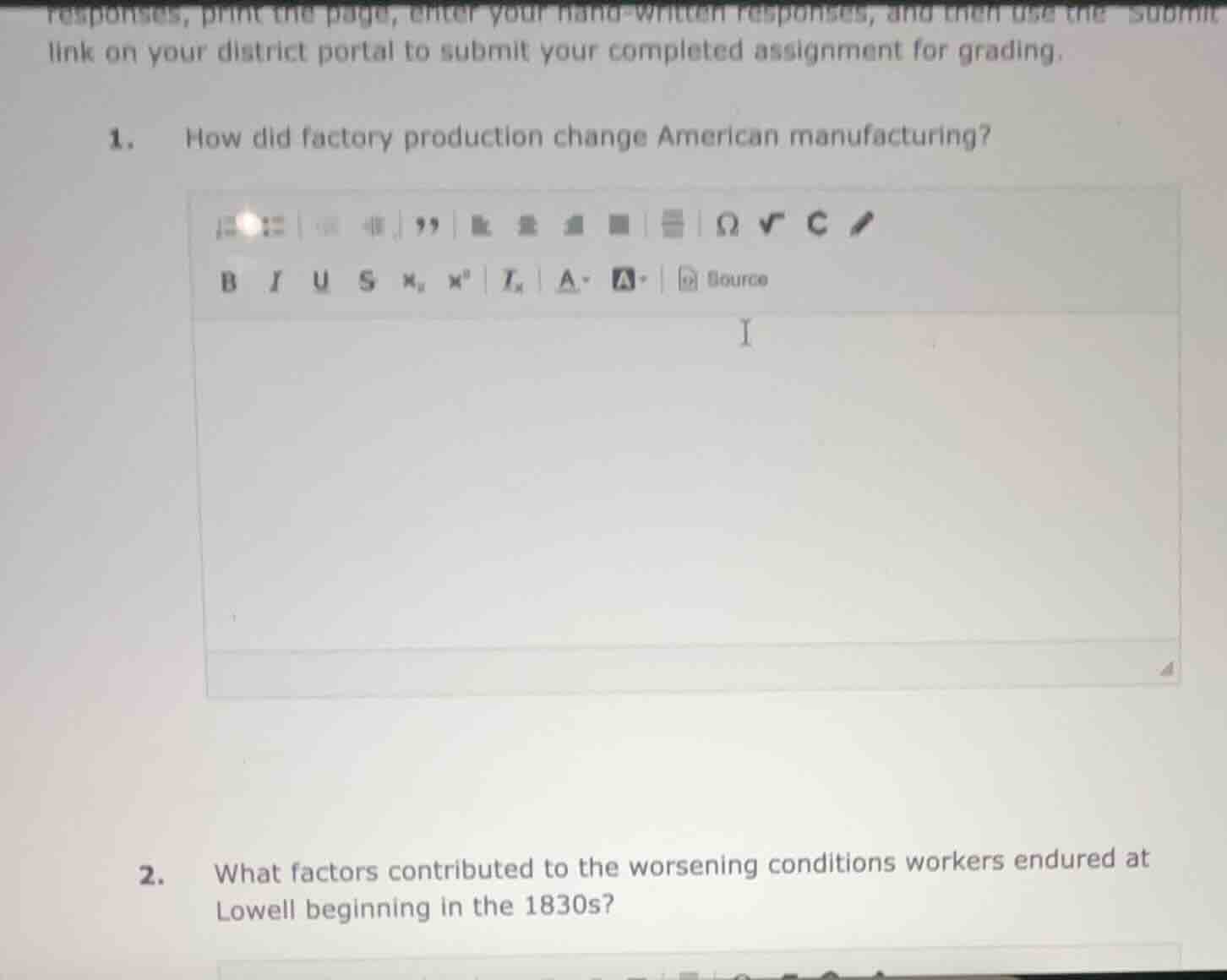 responses, print the page, enter your hand - written responses, and the…