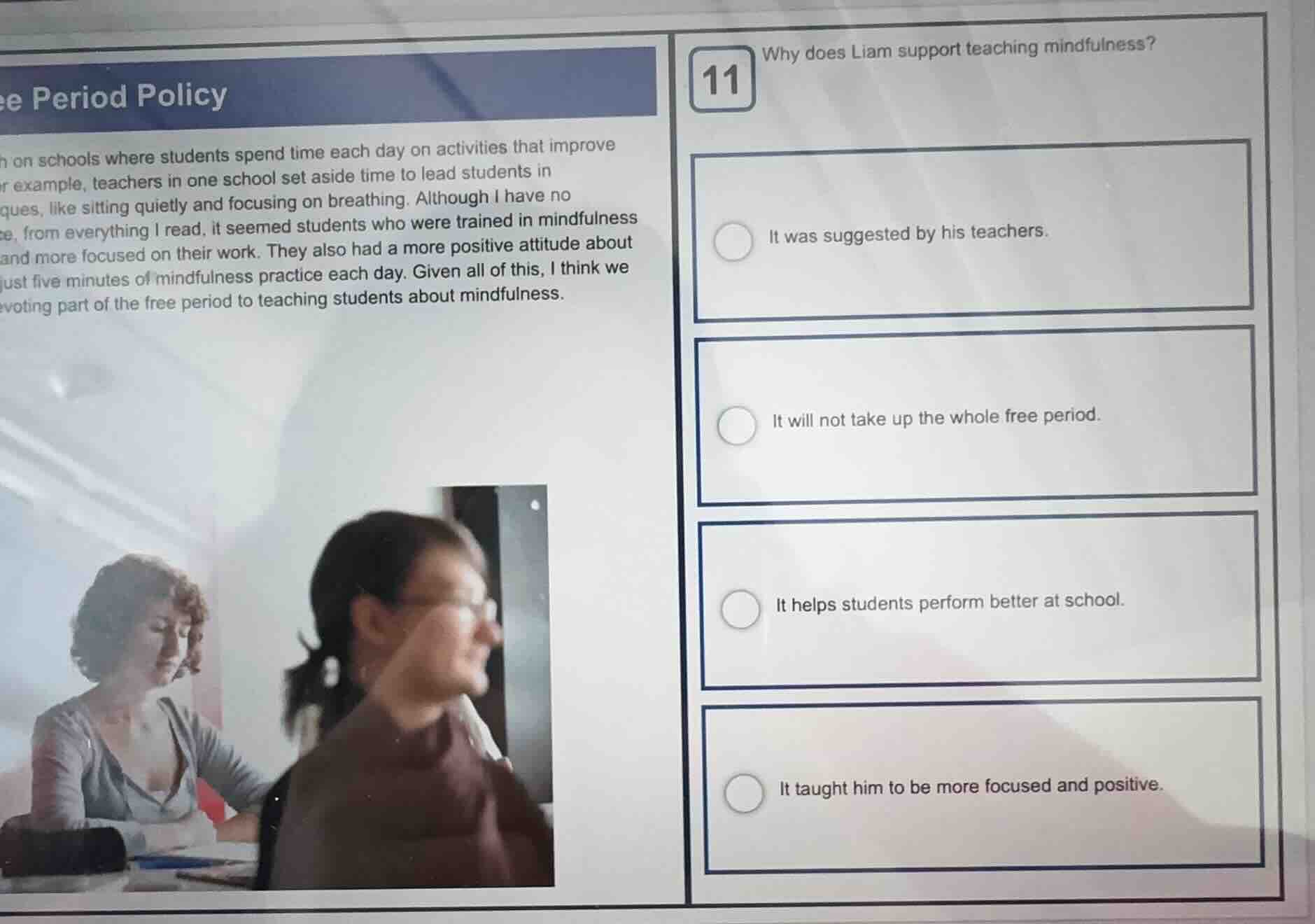 ee period policy on schools where students spend time each day on activ…