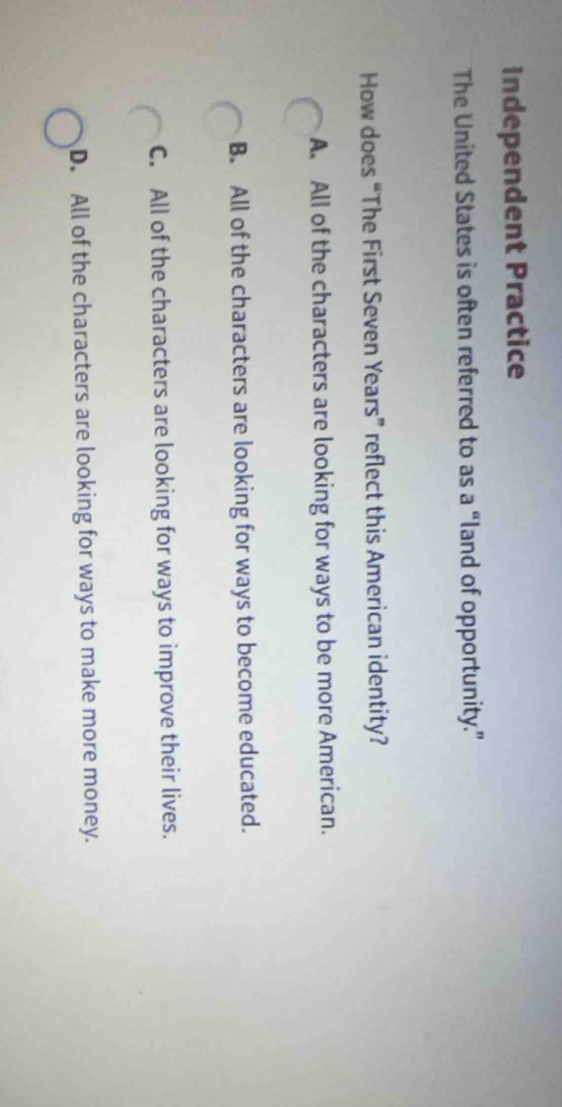 independent practice the united states is often referred to as a \land …