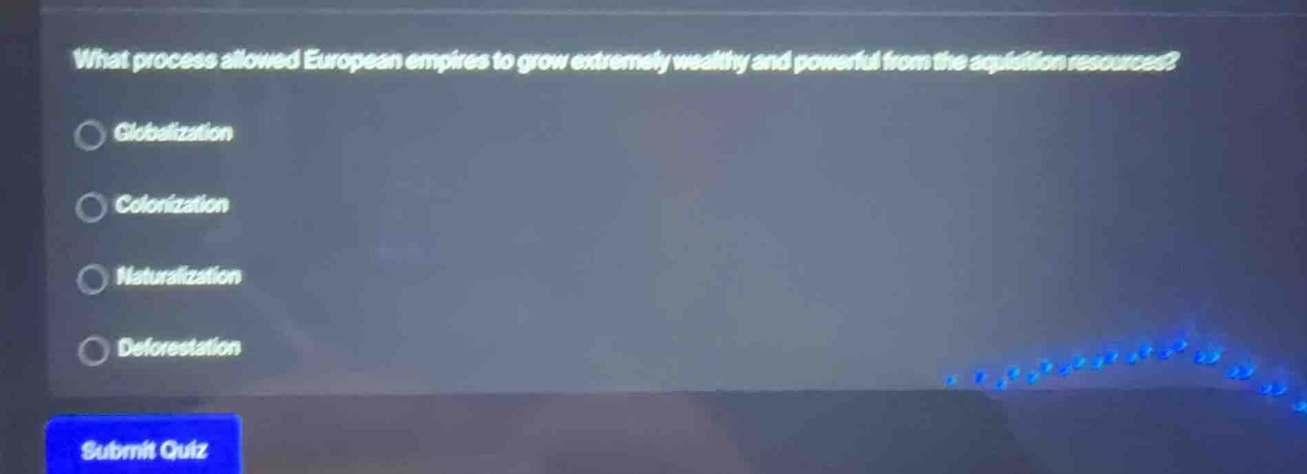 what process allowed european empires to grow extremely wealthy and pow…