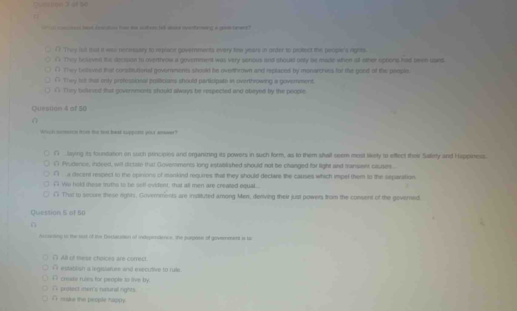 question 3 of 50 which statement best describes how the authors felt ab…