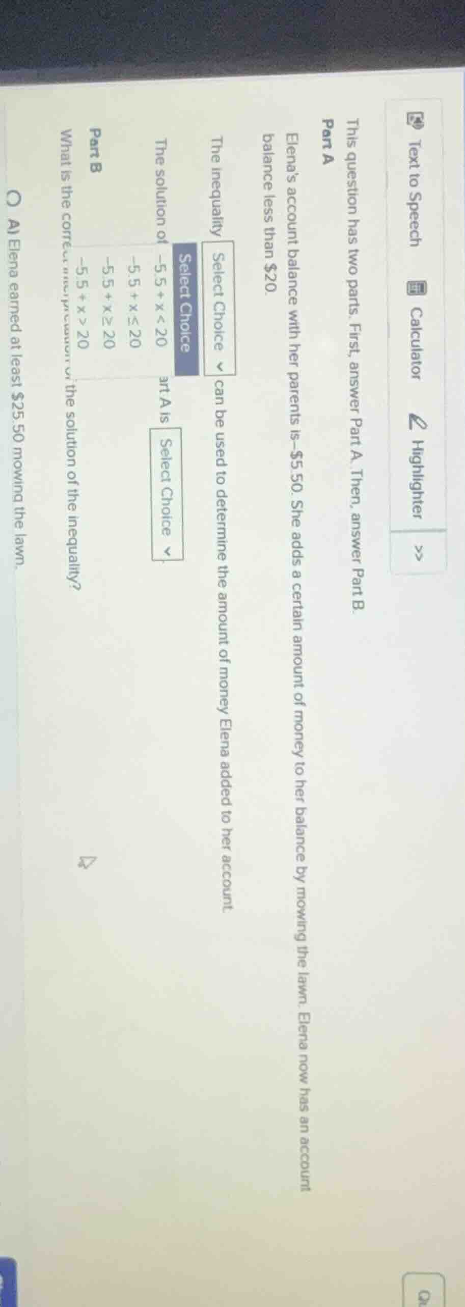 this question has two parts. first, answer part a. then, answer part b.…