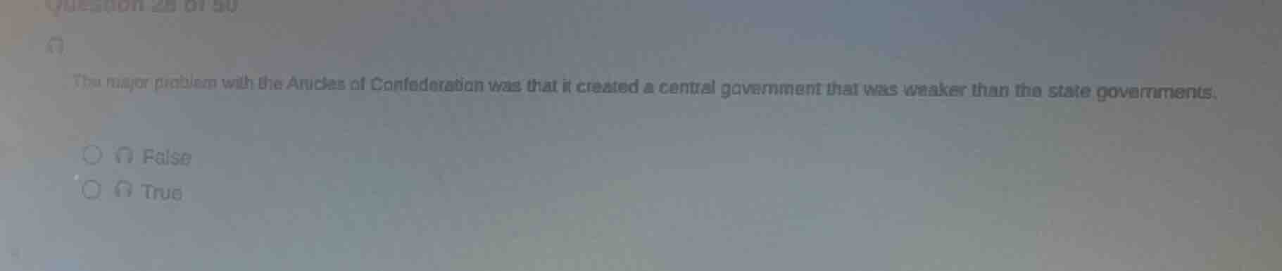 the major problem with the articles of confederation was that it create…