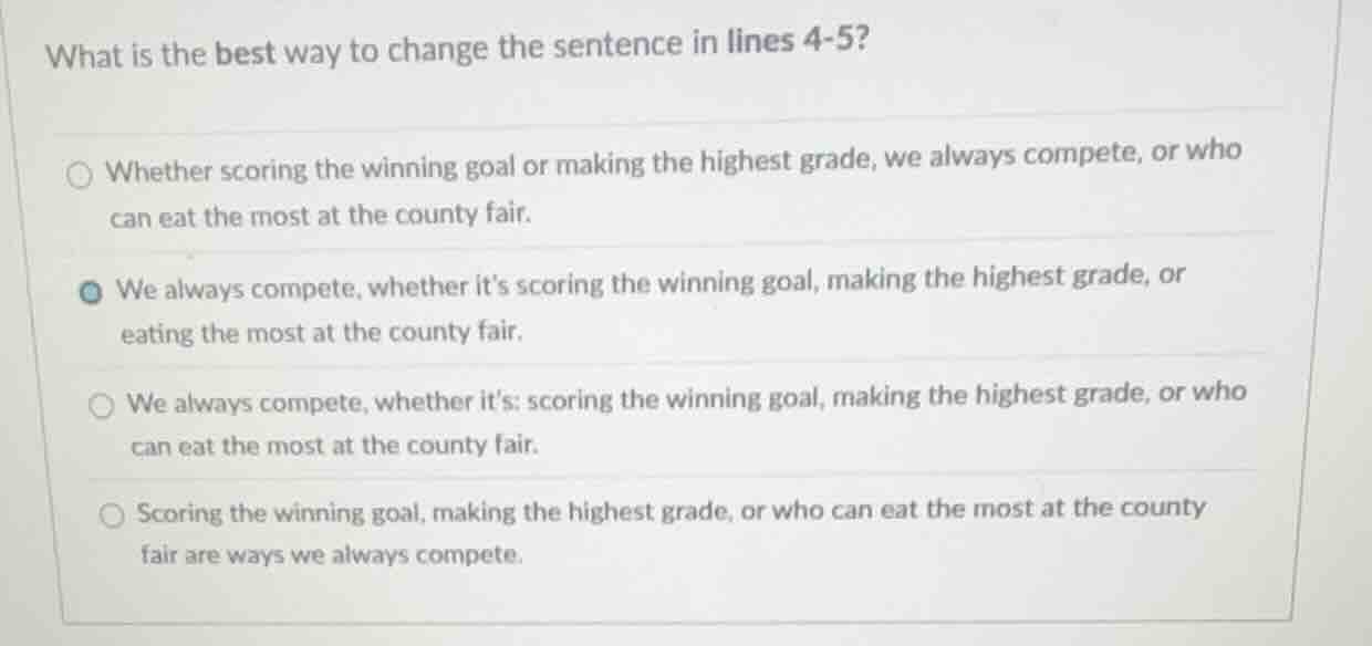 what is the best way to change the sentence in lines 4-5? whether scori…