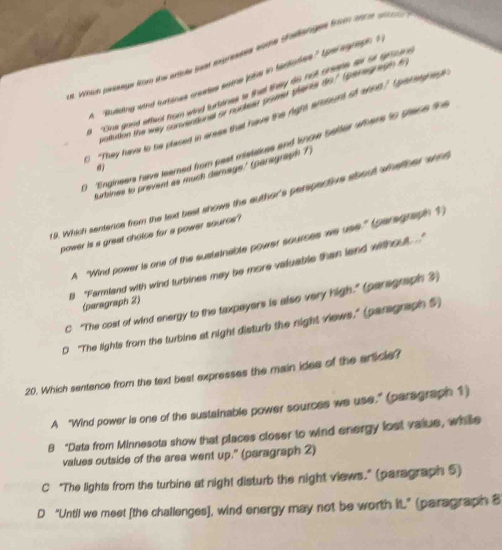 18. which passage from the article best expresses some ofadvantages fro…