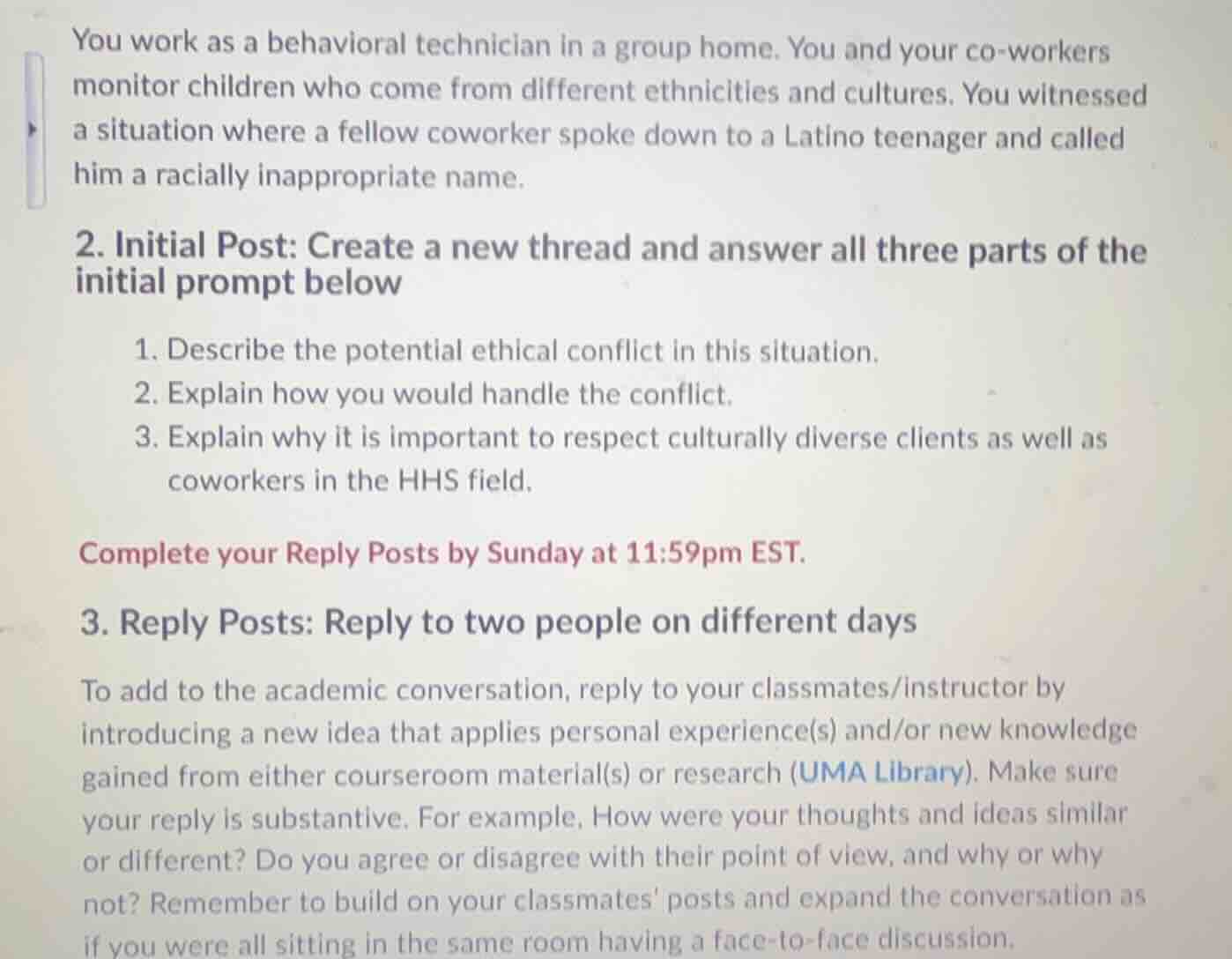 you work as a behavioral technician in a group home. you and your co - …