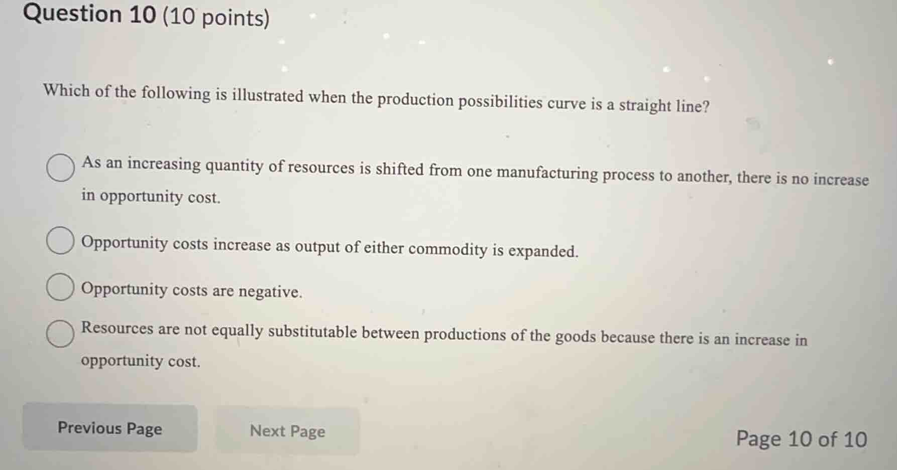 question 10 (10 points) which of the following is illustrated when the …