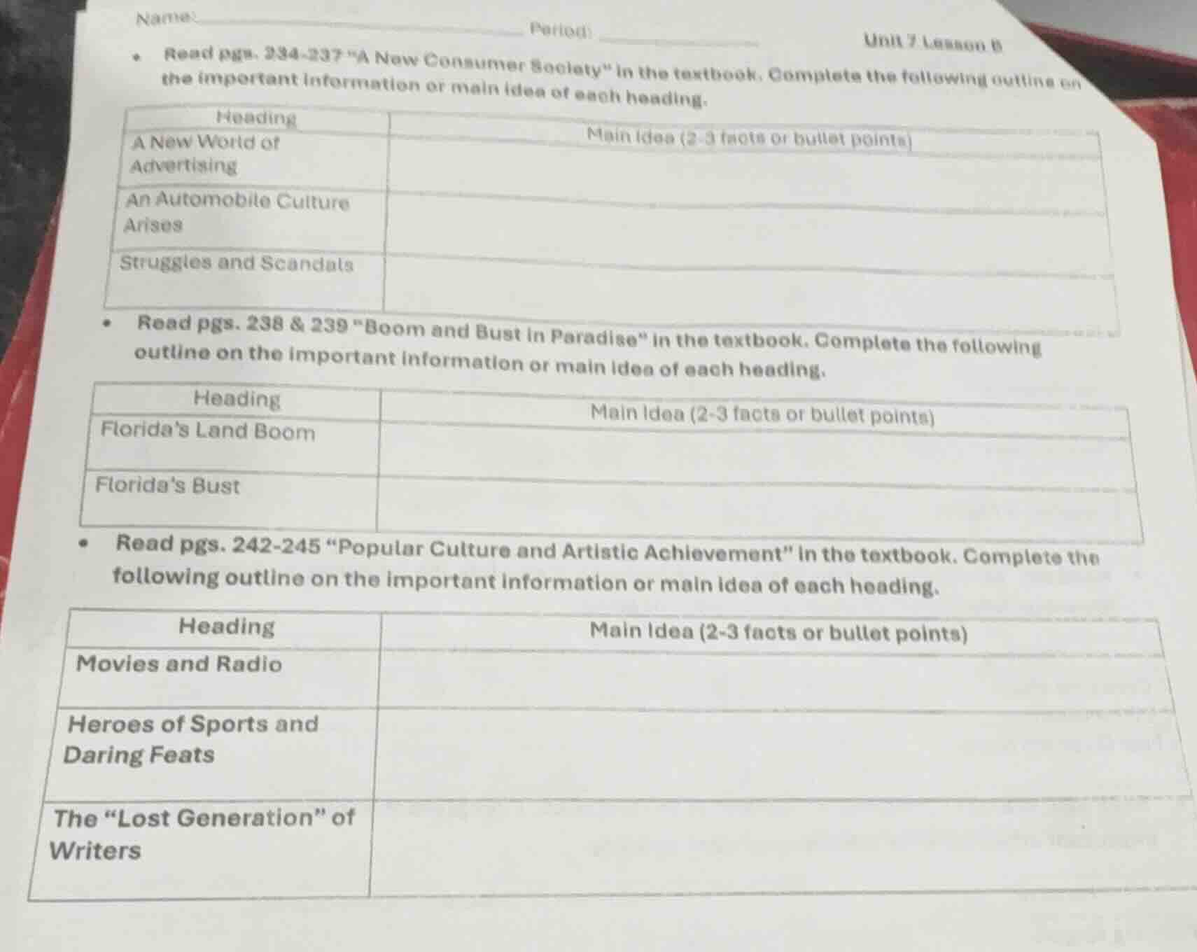 name:___________________________ period: _________________ unit 7 lesso…