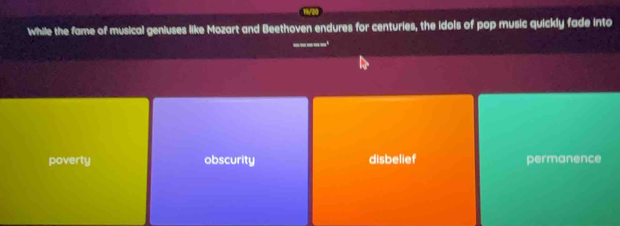 while the fame of musical geniuses like mozart and beethoven endures fo…